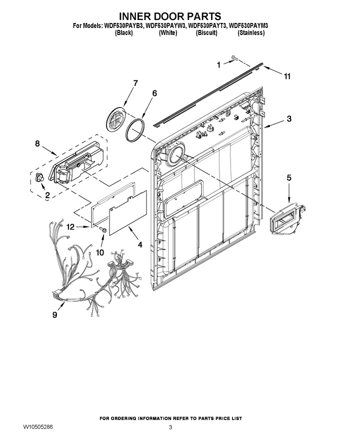Diagram for WDF530PAYT3