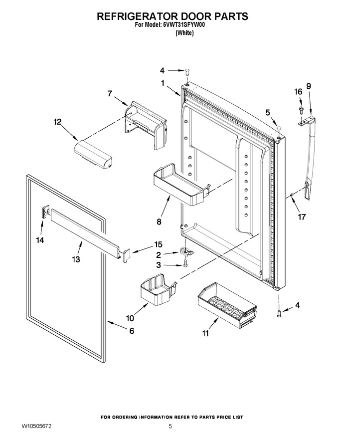 Diagram for 5VWT31SFYW00