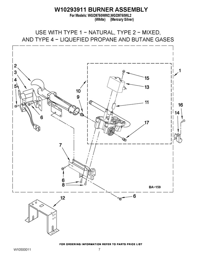Diagram for WGD9750WW2