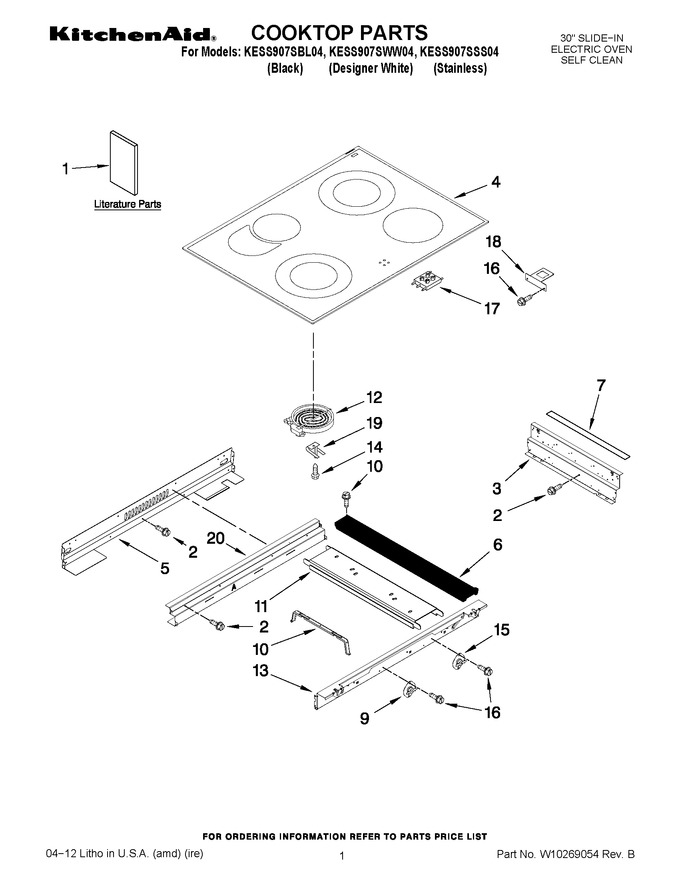 Diagram for KESS907SWW04