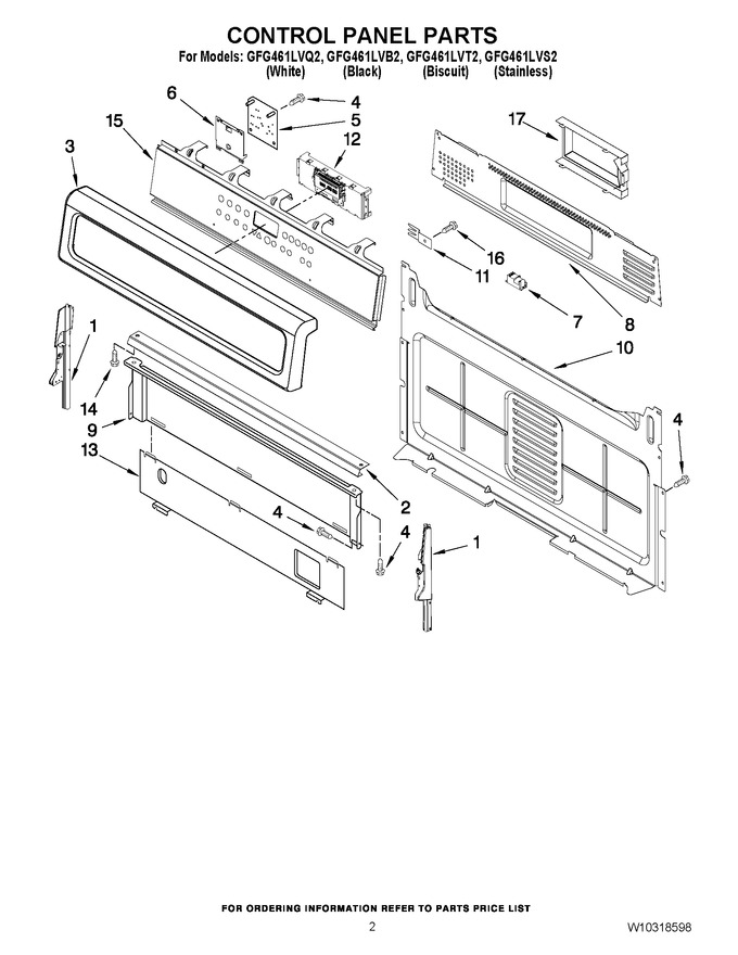 Diagram for GFG461LVT2