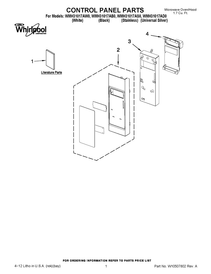 Diagram for WMH31017AS0