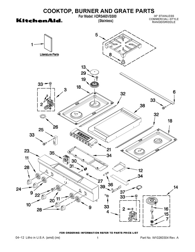 Diagram for KDRS463VSS00
