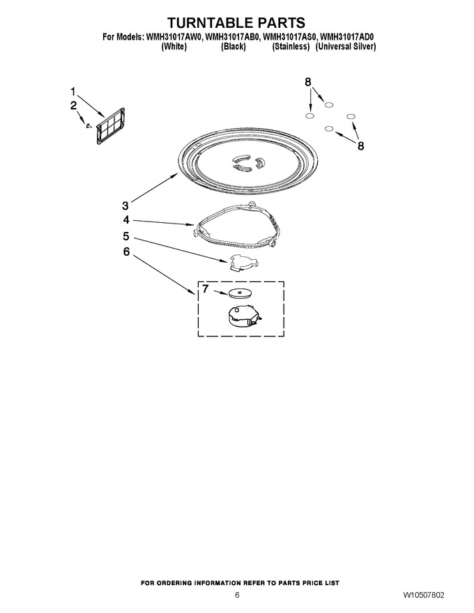 Diagram for WMH31017AD0