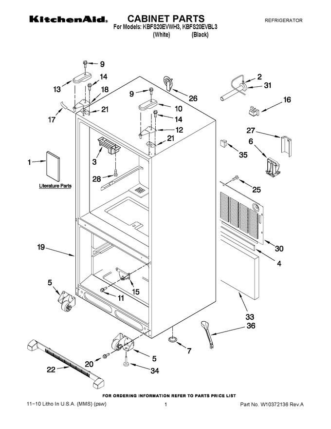Diagram for KBFS20EVWH3