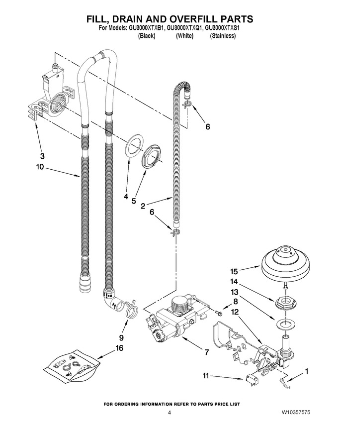 Diagram for GU3000XTXS1