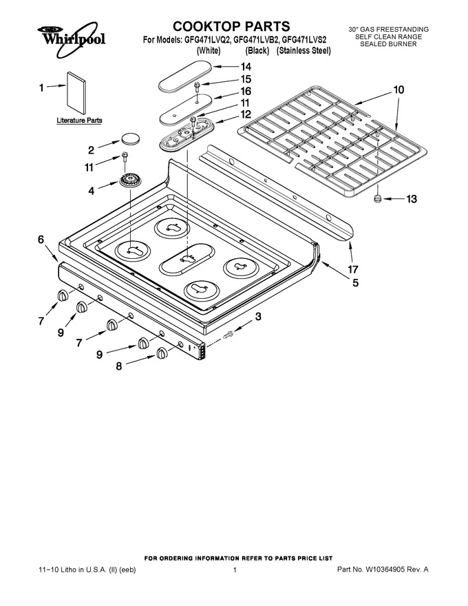 Diagram for GFG471LVS2