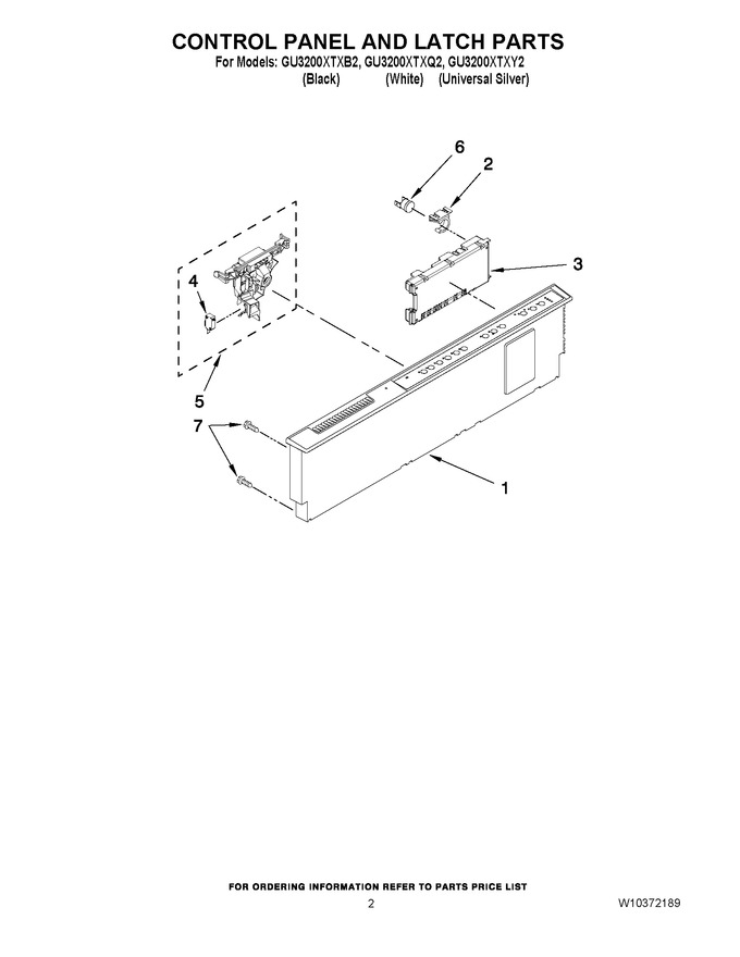 Diagram for GU3200XTXY2