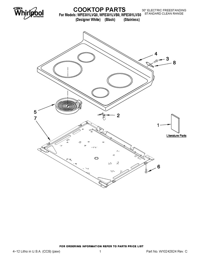 Diagram for WFE301LVB0