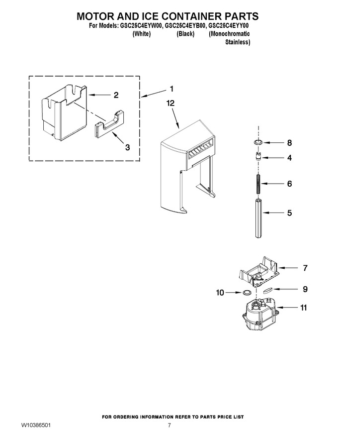Diagram for GSC25C4EYW00