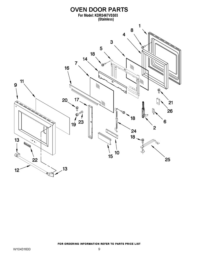 Diagram for KDRS467VSS03