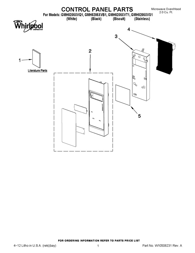 Diagram for GMH5205XVT1