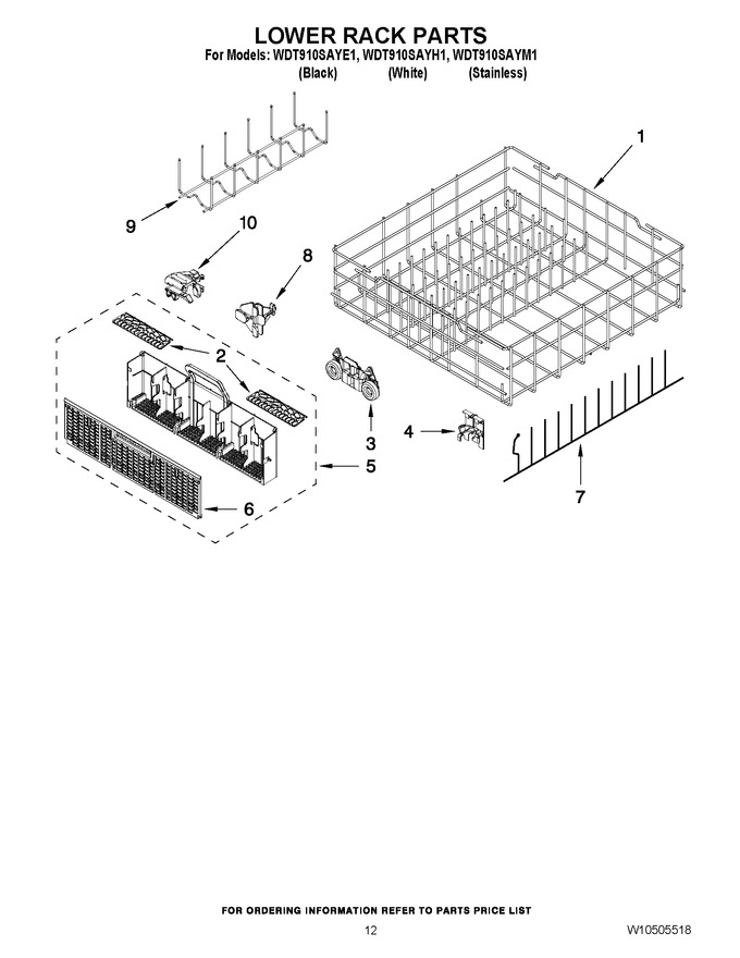 Diagram for WDT910SAYE1