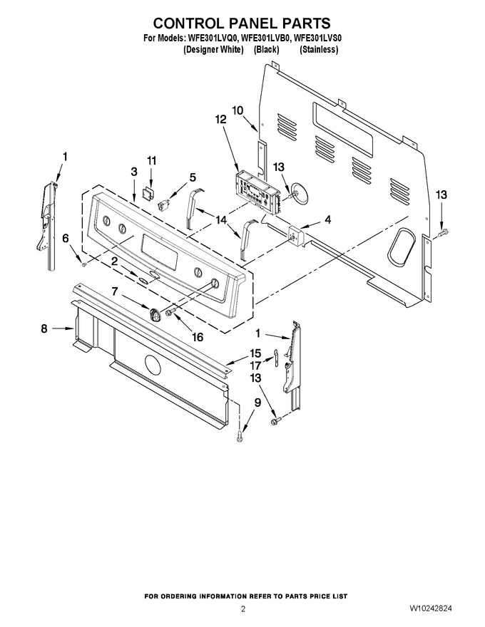 Diagram for WFE301LVQ0