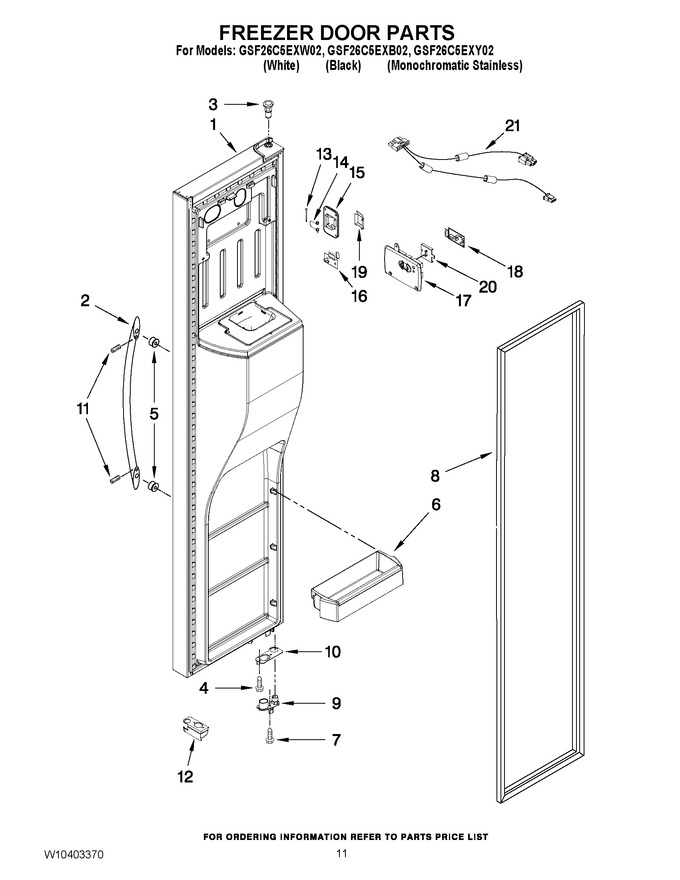 Diagram for GSF26C5EXB02