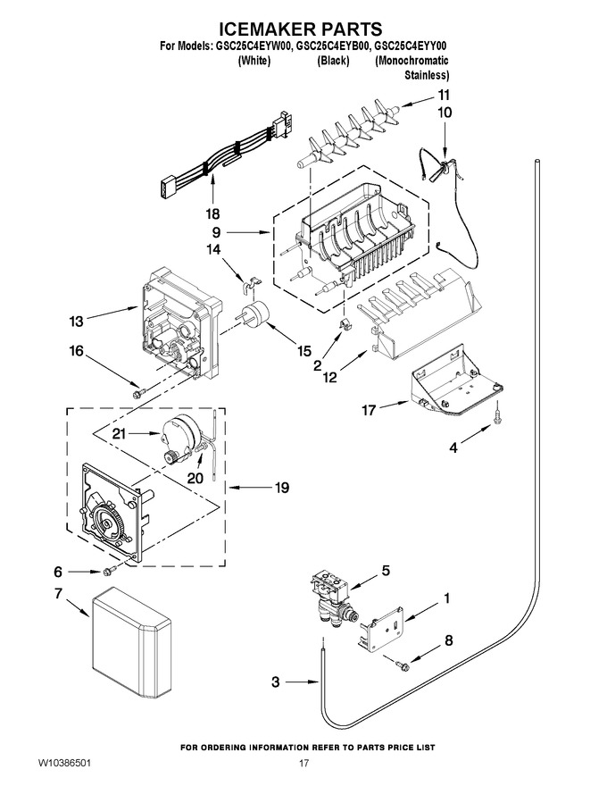 Diagram for GSC25C4EYW00
