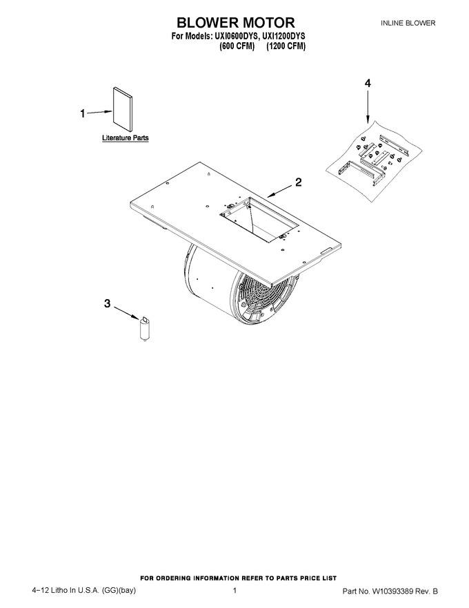 Diagram for UXI0600DYS
