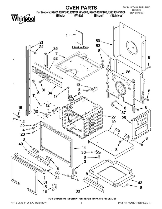 Diagram for RMC305PVB00