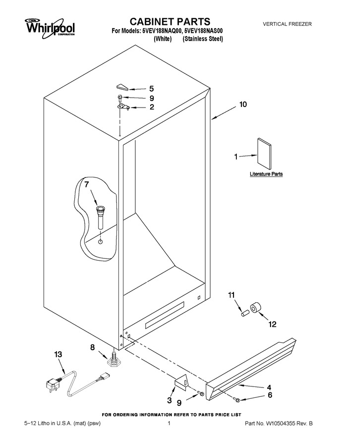 Diagram for 5VEV188NAQ00