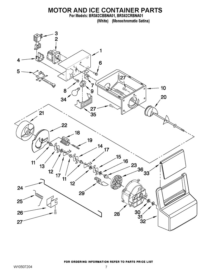 Diagram for BRS62CBBNA01