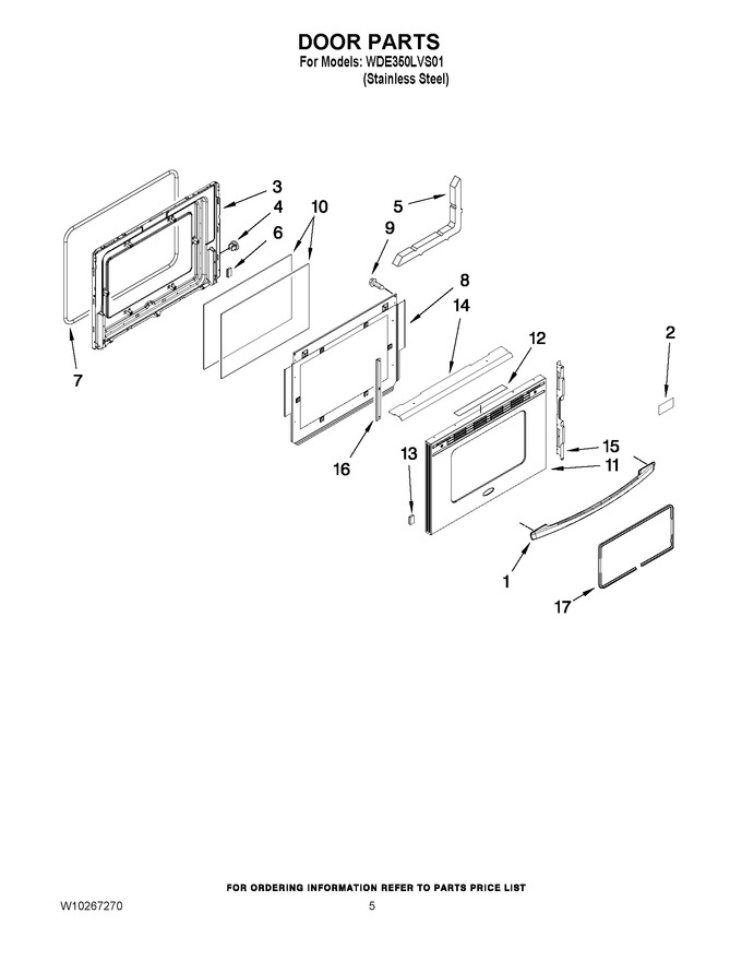 Diagram for WDE350LVS01