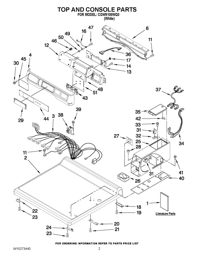 Diagram for CGW9100WQ0