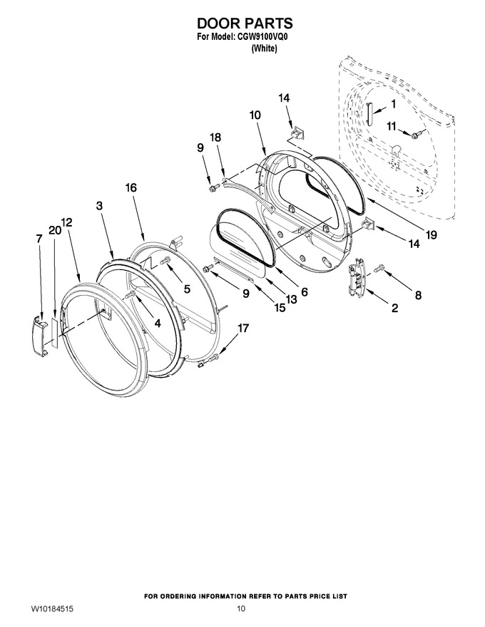 Diagram for CGW9100VQ0