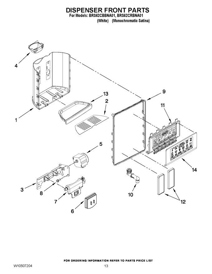 Diagram for BRS62CRBNA01