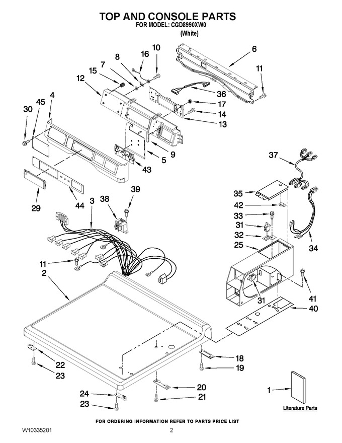 Diagram for CGD8990XW0