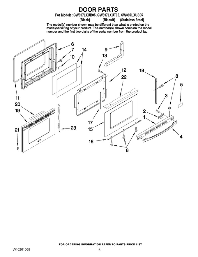 Diagram for GW397LXUB05