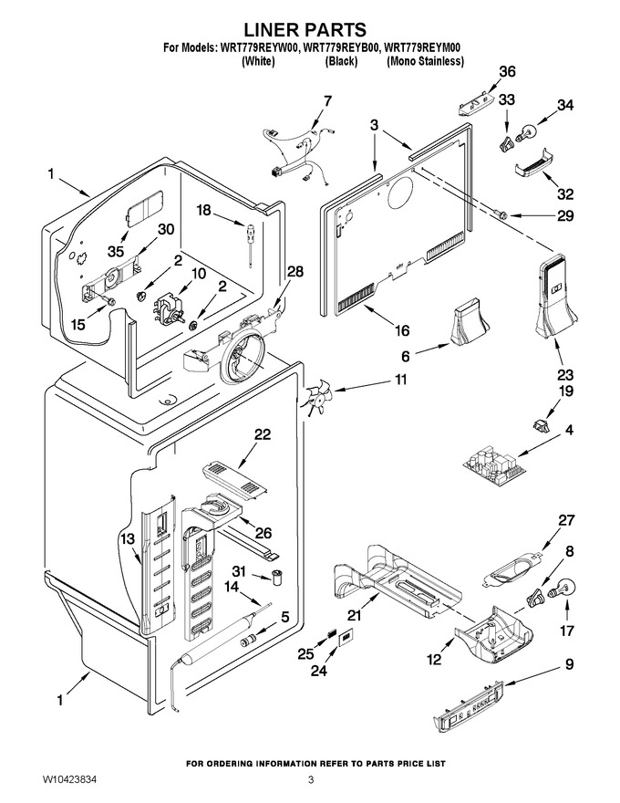 Diagram for WRT779REYB00