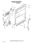 Diagram for 03 - Inner Door Parts