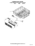 Diagram for 10 - Lower Rack Parts