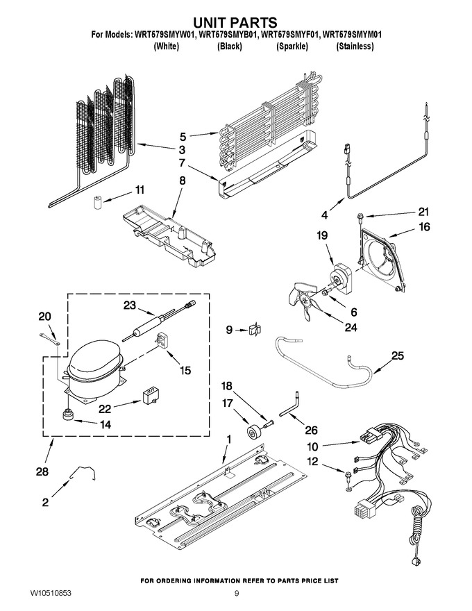 Diagram for WRT579SMYM01