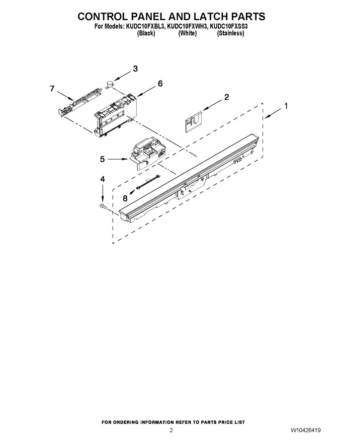 Diagram for KUDC10FXWH3