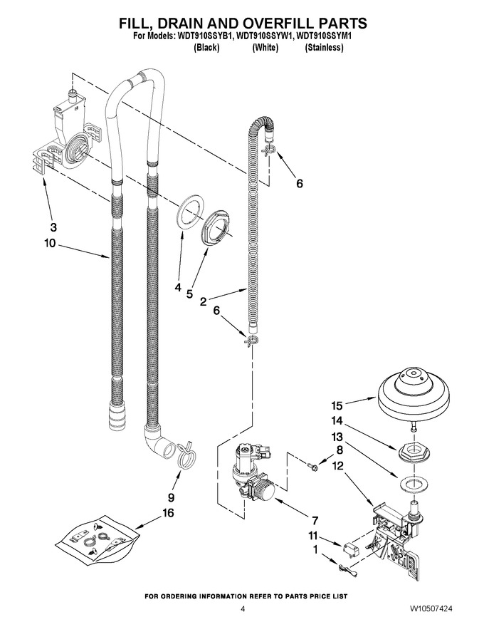 Diagram for WDT910SSYB1