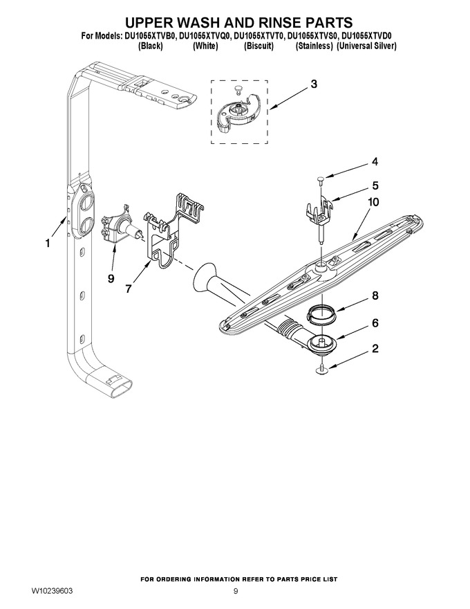 Diagram for DU1055XTVS0