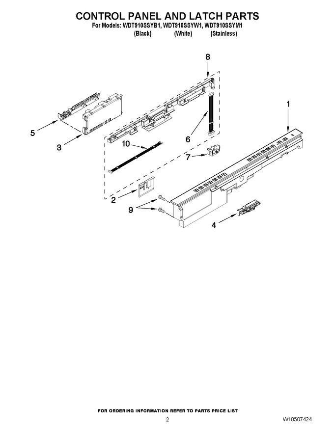 Diagram for WDT910SSYM1