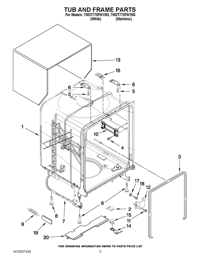 Diagram for 7WDT770PAYM3