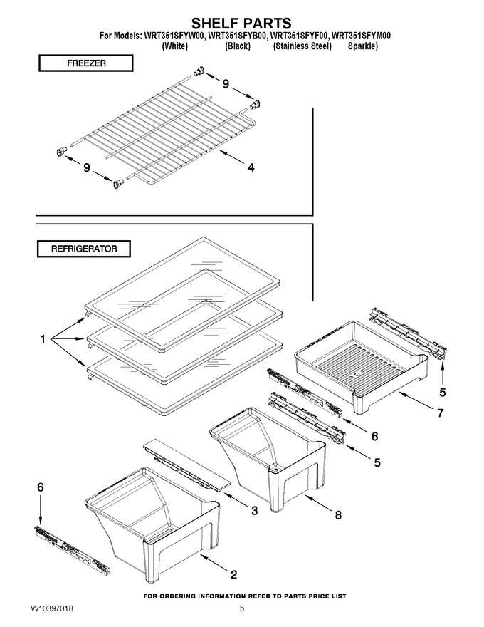 Diagram for WRT351SFYF00