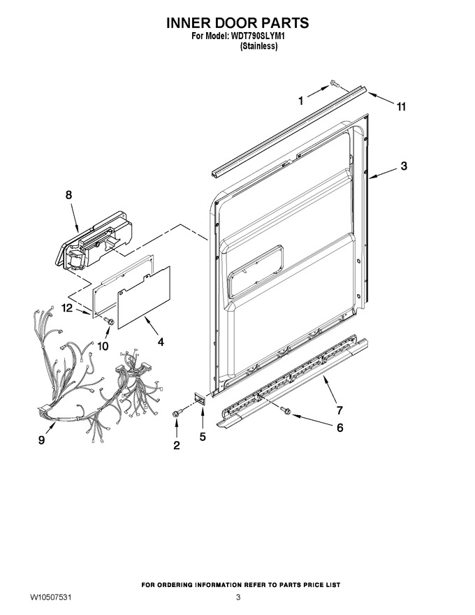 Diagram for WDT790SLYM1