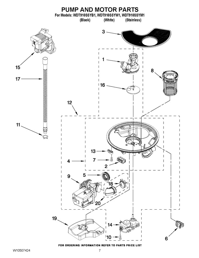 Diagram for WDT910SSYM1