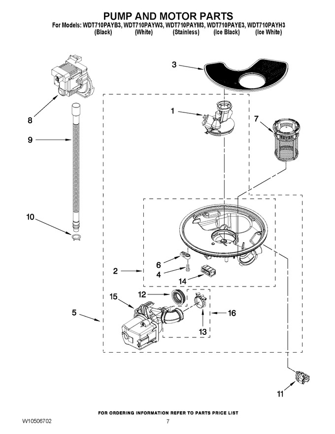 Diagram for WDT710PAYE3