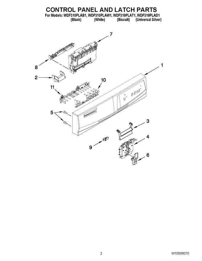 Diagram for WDF310PLAD1