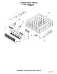 Diagram for 10 - Lower Rack Parts