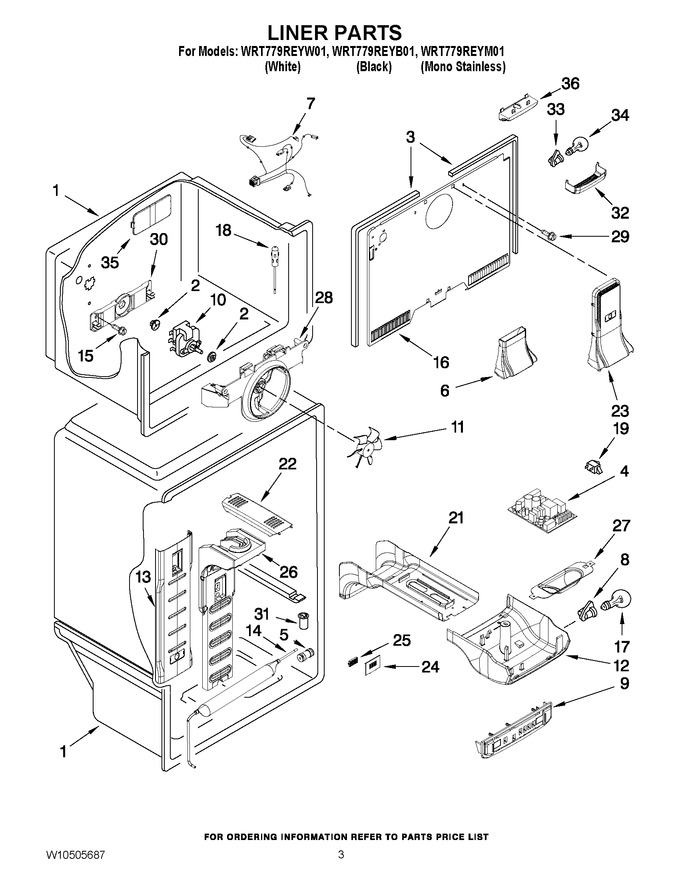 Diagram for WRT779REYB01