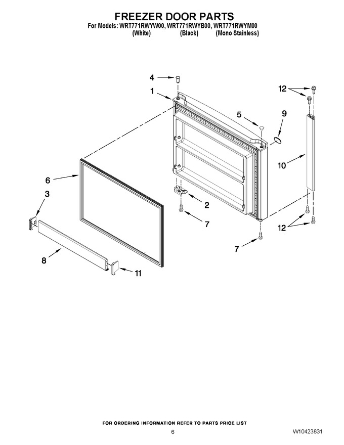 Diagram for WRT771RWYM00