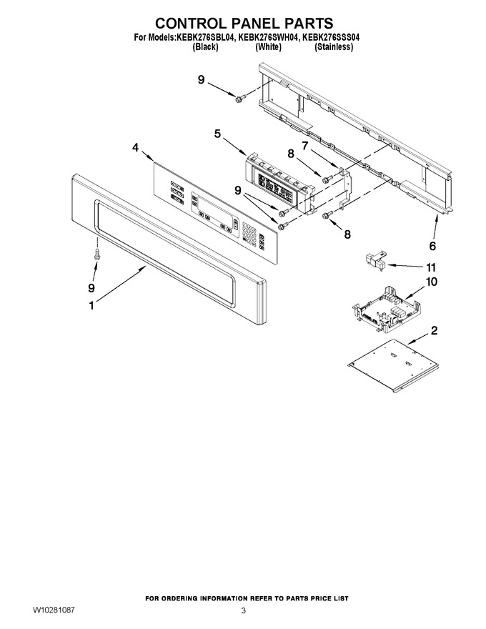 Diagram for KEBK276SWH04