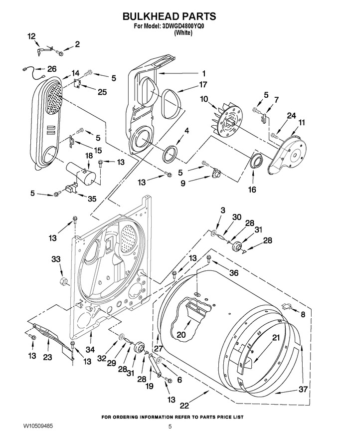 Diagram for 3DWGD4800YQ0