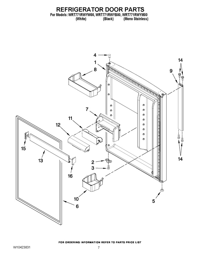 Diagram for WRT771RWYM00